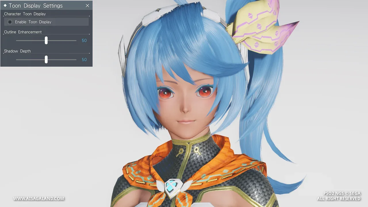Normal character view