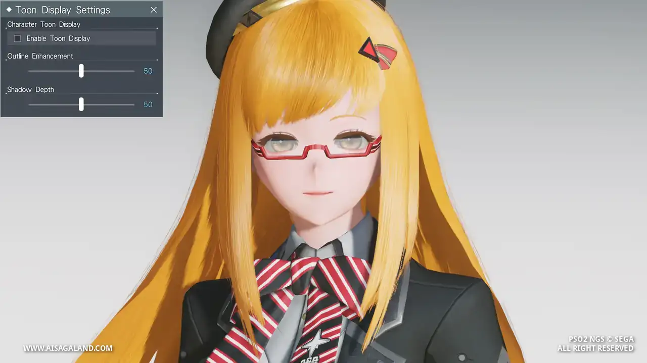 Normal character view