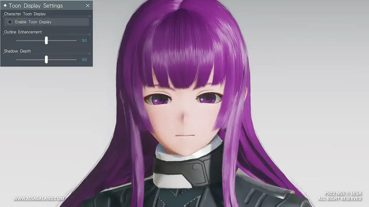 Normal character view