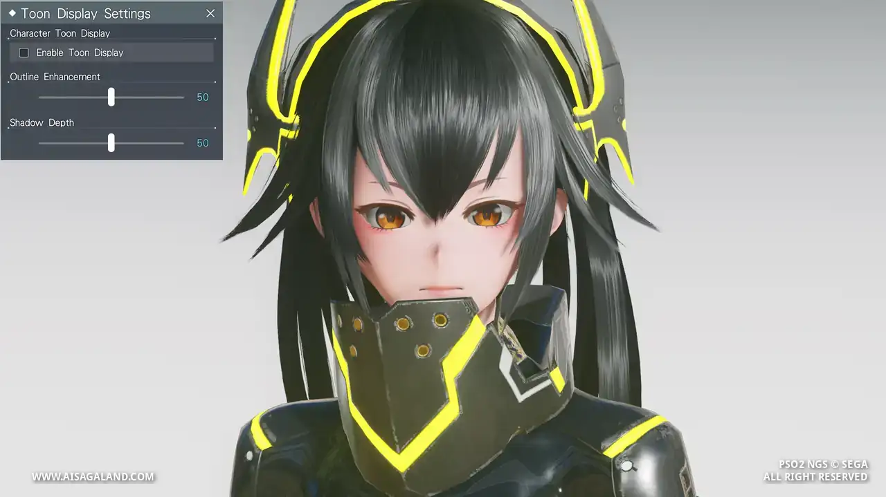 Normal character view