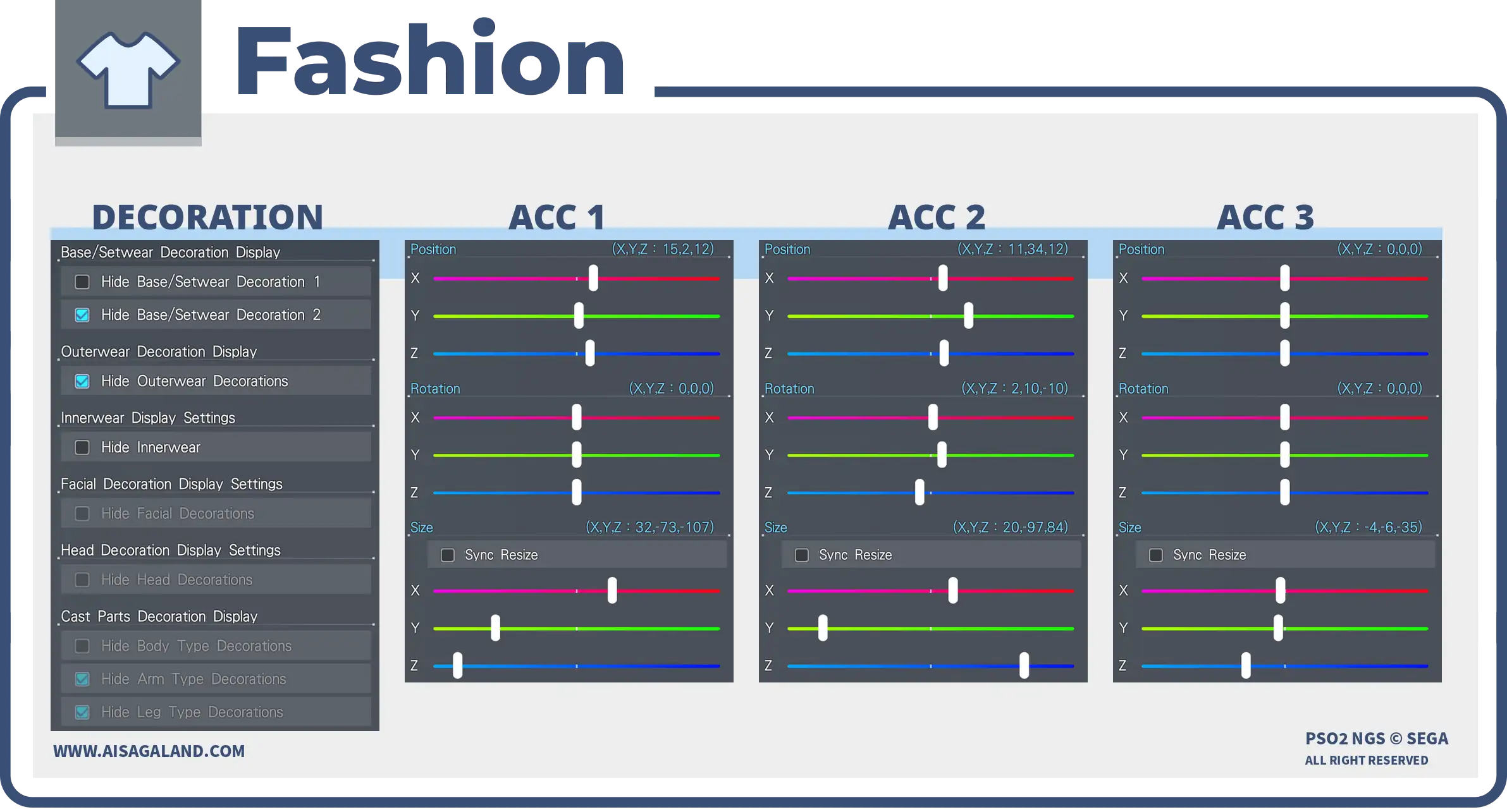 Slider parameter 3
