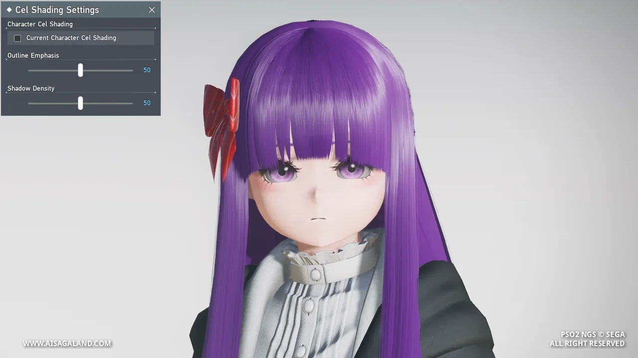 Normal character view