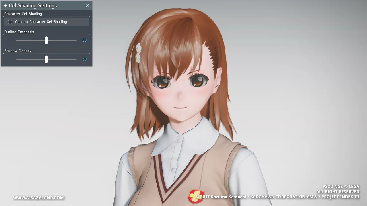 Normal character view