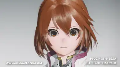 PSO2 NGS Character Creation - Mikoto Misaka download result preview