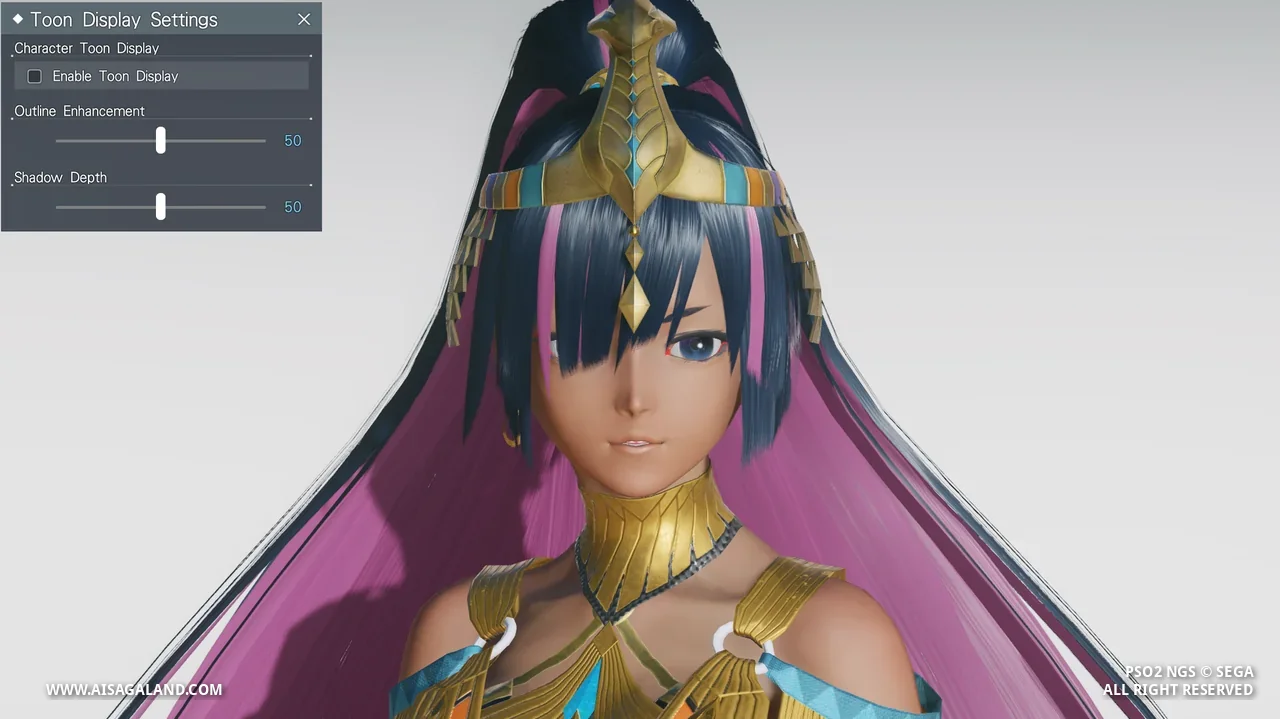 Normal character view