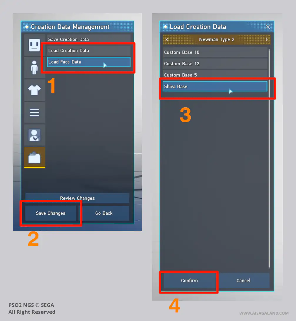 Load Data Character